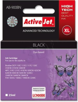 Tusz Activejet tusz AB-900BN / LC-900BK (black) 1