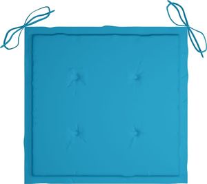 vidaXL Krzesła reżyserskie z poduszkami, 4 szt., lite drewno akacjowe (3061176) 8