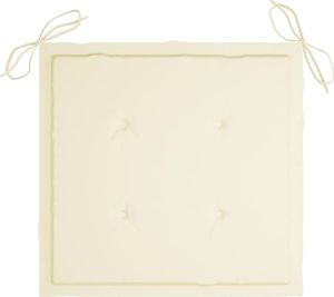 vidaXL Krzesła ogrodowe z poduszkami, 3 szt., lite drewno akacjowe (3064349) 8
