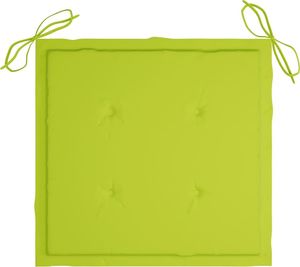 vidaXL Krzesła ogrodowe z poduszkami, 3 szt., lite drewno akacjowe (3064358) 8
