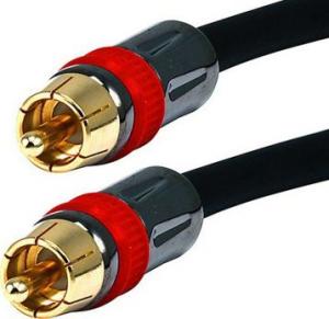 Kabel Monoprice RCA (Cinch) - RCA (Cinch) 10.6m czarny 2