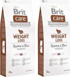 Brit BRIT CARE Weight Loss Rabbit & Rice - Sucha Karma (Królik) 12 kg 1