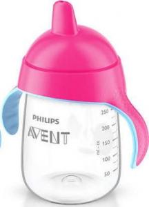 Avent Kubek Premium Niekapek z Ustnikiem 340ml 18+ Pink 755/00 1