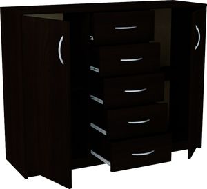 Bestseller Komoda JULIA K019 K12D5S KOLOR WENGE 2