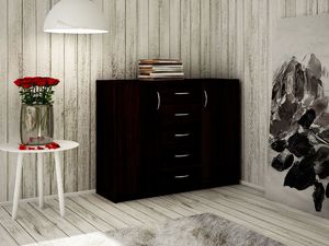 Bestseller Komoda JULIA K019 K12D5S KOLOR WENGE 4