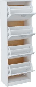 Bestseller Szafka na buty K025 Biały 152x50x28 cm 2