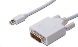 Kabel PremiumCord DisplayPort Mini - DVI-D 2m biały (kportadmk02-02) 1