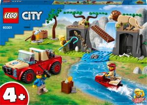 LEGO City Terenówka ratowników dzikich zwierząt (60301) 1
