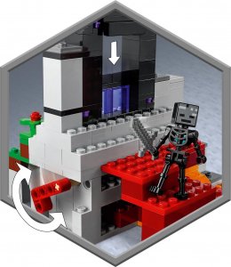LEGO Minecraft Zniszczony portal (21172) 6