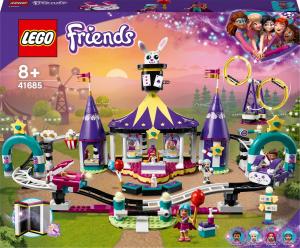LEGO Friends Magiczne wesołe miasteczko z kolejką górską (41685) 1