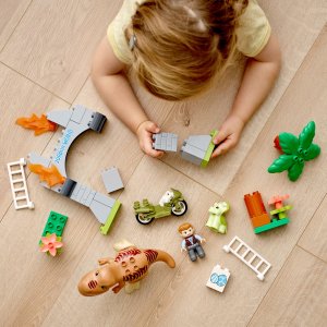 LEGO Duplo Ucieczka tyranozaura i triceratopsa (10939) 3