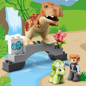 LEGO Duplo Ucieczka tyranozaura i triceratopsa (10939) 5
