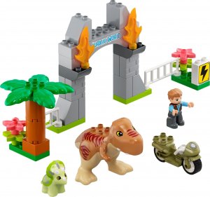 LEGO Duplo Ucieczka tyranozaura i triceratopsa (10939) 8