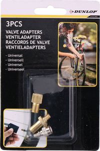 Dunlop Adaptery do pompki zaworów FV/DV/AV x3 uni 2
