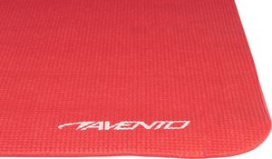 Avento Mata do ćwiczeń fitness jogi czerwona 3