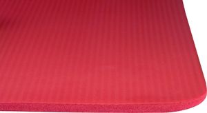 Avento Gruba mata do ćwiczeń jogi NBR czerwona 3