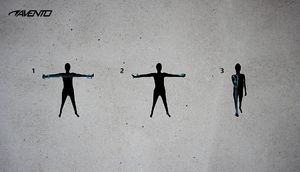 Avento Ekspander regulowany opór niebieski 1 szt. 7