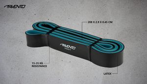Avento Powerband duży opór czarny 1 szt. 4