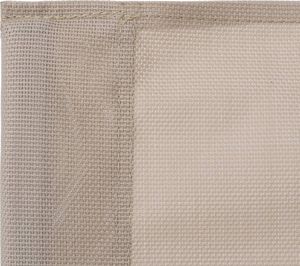 vidaXL Zestaw wypoczynkowy do ogrodu, tkanina i stal, kremowy 4-cz. 5