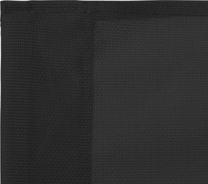 vidaXL Zestaw wypoczynkowy do ogrodu, tkanina i stal, czarny 4-cz. 5