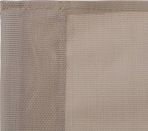 vidaXL Zestaw wypoczynkowy do ogrodu, tkanina i stal, taupe 4-cz. 5