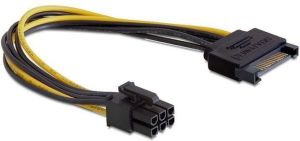 Gembird Adapter SATA do PCI-E 6-pin 20cm (CC-PSU-SATA) 1