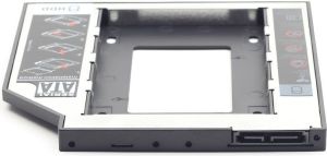 Kieszeń Gembird adapter HDD do laptopa 5.25"-2.5" SLIM 12.7mm (MF-95-02) 1