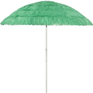 vidaXL Parasol plażowy zielony 240 cm 1