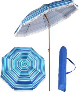 Royokamp  Parasol plażowo balkonowy niebieski 180 cm 1
