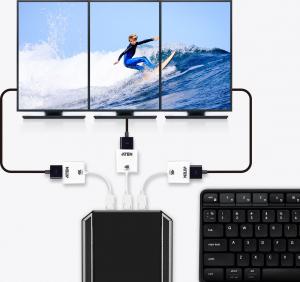 Adapter AV Aten DisplayPort - HDMI biały (VC986B) 5