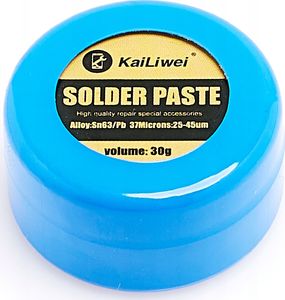 Techrebal Pasta lutownicza płynna cyna SN63PB37 KaiLiwei 30g 4