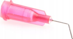 Techrebal Igła dozownicza do fluxu 25G (Zagięta) 2