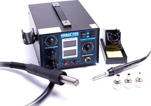 Techrebal Stacja lutownicza Yihua 706 + Uchwyt PCB 2