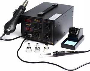 Techrebal Stacja lutownicza 852D+ KIT25 2