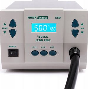 Techrebal Stacja lutownicza Hot-Air Quick 861DW 1000W 2