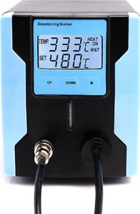 Techrebal Stacja rozlutownicza ZD-8915 niebieska bez funkcji sleep 3