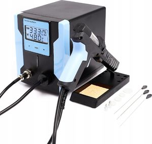 Techrebal Stacja rozlutownicza ZD-8915 niebieska bez funkcji sleep 6