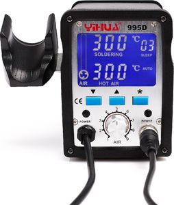 Techrebal Stacja lutownicza Yihua 995D+ Groty KIT10 2