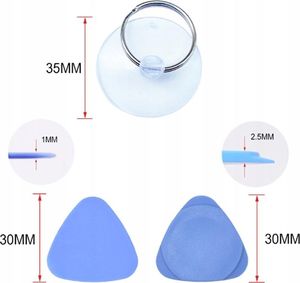 Techrebal Stacja lutownicza Yihua 937D + Zestaw narzędzi GSM 10w1 + Pasta / kalafonia przeciw utlenianiu 9