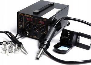 Techrebal Stacja lutownicza Yihua 968DA++ Spoiwa PLAST 1 8