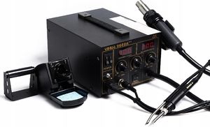 Techrebal Stacja lutownicza Yihua 968DA++ Spoiwa PLAST 1 9