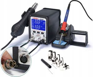 Techrebal Stacja lutownicza YIHUA 995D+ +KIT25 8