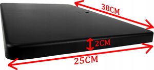 Mikroskop Techrebal Baza do mikroskopu cyfrowego 38x25CM METALOWA (czarna) 3