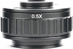 Mikroskop Techrebal Adapter do kamery 0,5X do regulacji ostrości mikroskopu stereoskopowego nowy typ 1