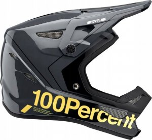 100% Kask full face juniorski 100% STATUS DH/BMX Helmet Carby Charcoal roz. S (47-48 cm) (NEW) 1