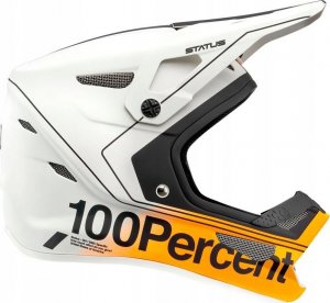 100% Kask full face juniorski 100% STATUS DH/BMX Helmet Carby Silver roz. S (47-48 cm) (NEW) 1