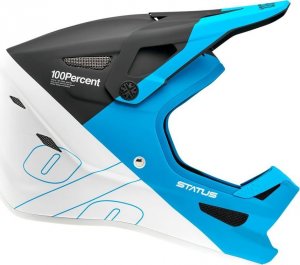 100% Kask full face 100% STATUS DH/BMX Helmet Carby Silver roz. XL (61-62 cm) (NEW) 14