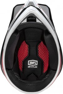 100% Kask full face 100% STATUS DH/BMX Helmet Carby Silver roz. XL (61-62 cm) (NEW) 18