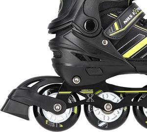 Rolki Nils Extreme NH18191 z wymienną płozą regulowane czarne r. 39-43 6