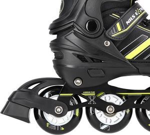 Rolki Nils Extreme NH18191 z wymienną płozą regulowane czarne r. 29-33 6